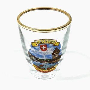Lucerne Switzerland Shot Glass - Souvenir - Collectible